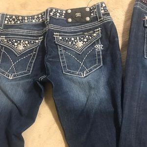 Miss me jeans sizes from 29 to 30